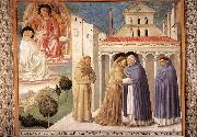 GOZZOLI, Benozzo Scenes from the Life of St Francis (Scene 4, south wall) sdg china oil painting reproduction